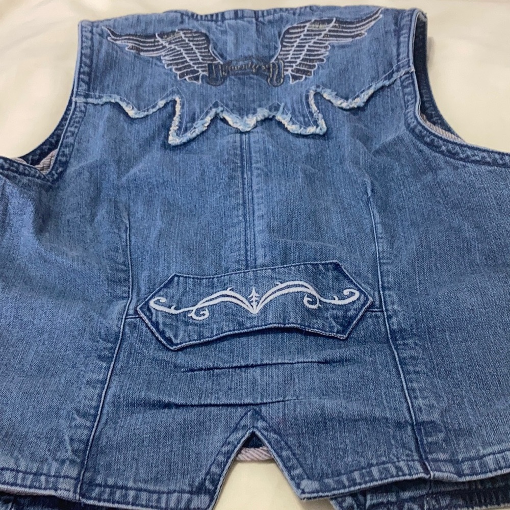 Denim vest